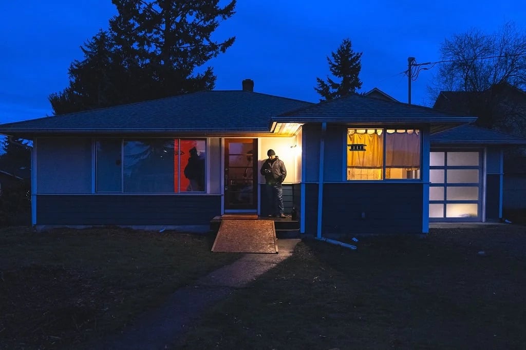 Soon to be demolished Seattle house